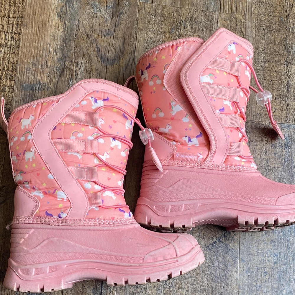 Girls waterproof winter boots